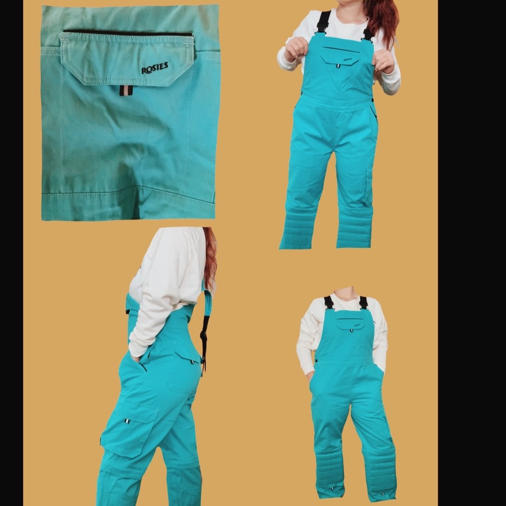 Rosies Small Overall- Sea Green